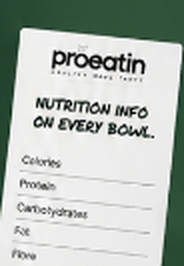Nutrition Info on Every Bowl